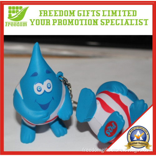 Promotional Printed PU Stress Raindrops
